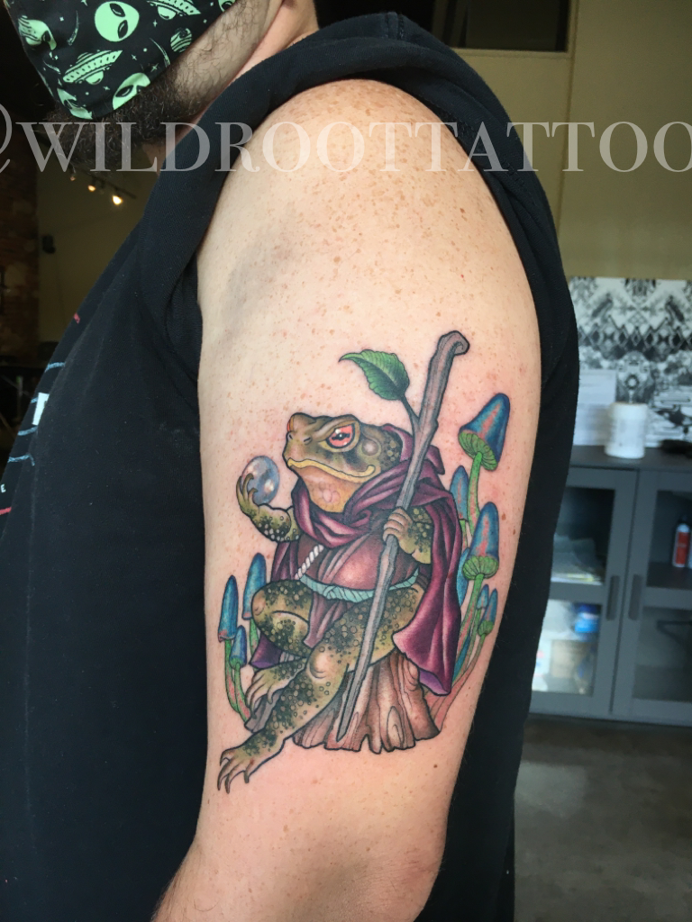 small frog wizard tattooTikTok Search