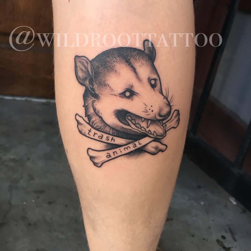 Art Immortal Tattoo  Tattoos  Color  Possum