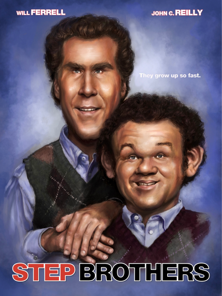 natmanzanilla:step-brothers-stepbrothers-caricature-johncreilly-willferrell