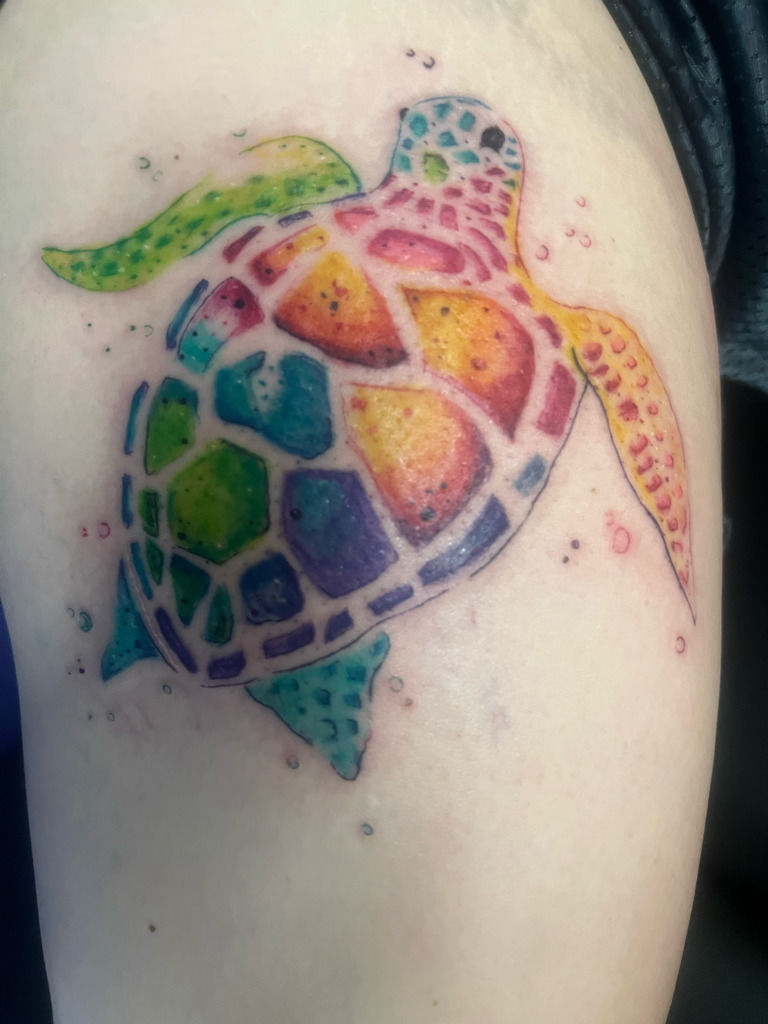 Retro Sea Turtle Temporary Tattoos – Bring the Beach with You! - Ducky  Street
