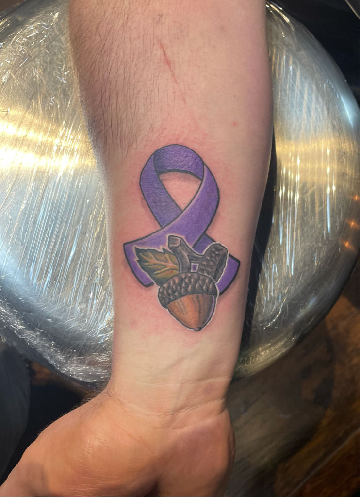 Testicular Cancer Awareness Foundation  Awesome tattoo of a testicular  cancer survivor Show us your survivorship tattoos by posting to our wall  or directly to this post Be sure and post as