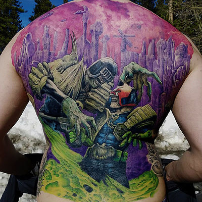 Toh Tattoo  Swamp Thing Thank you sir  coverup  Facebook