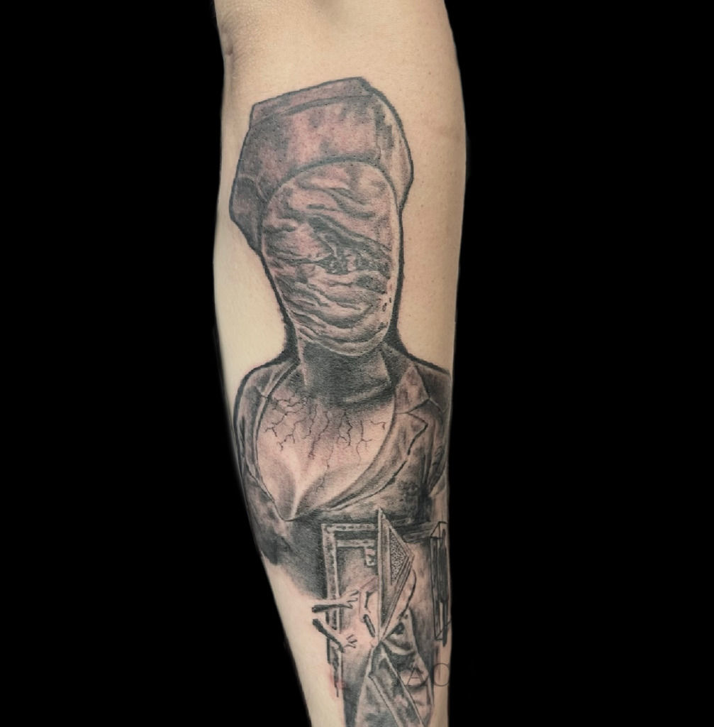 This Silent Hill Full Back Tattoo Will Blow Your Mind and Give You  Nightmares  Fanboy Fashion