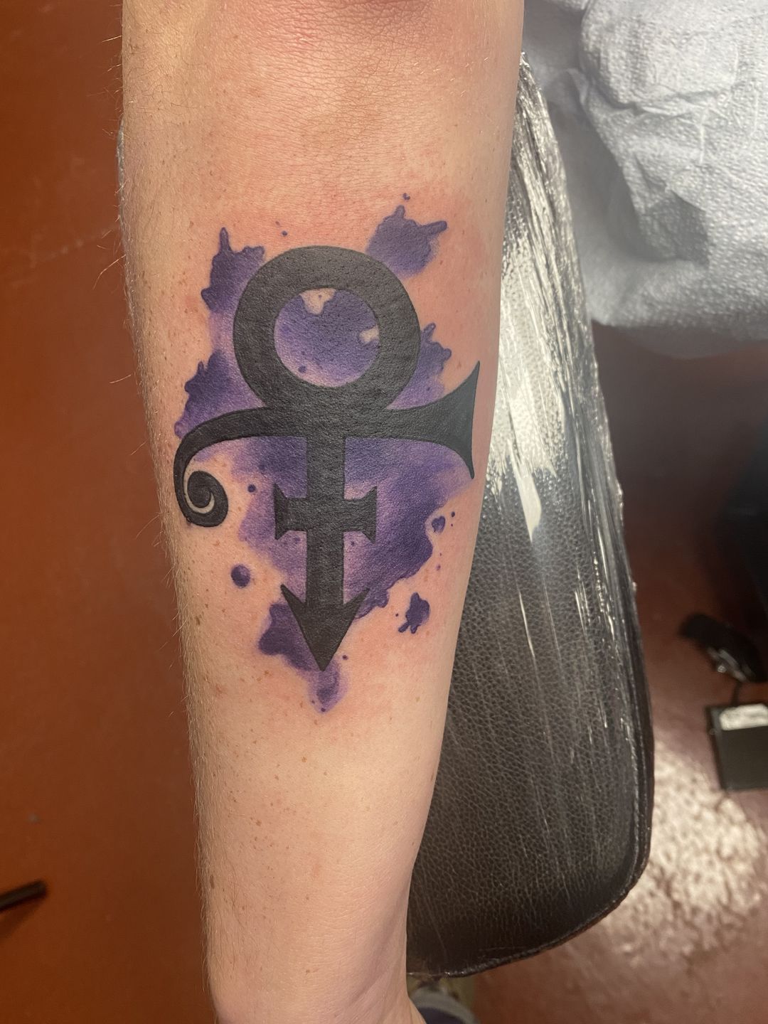 Fans show off their Prince tattoos in wake of singers death