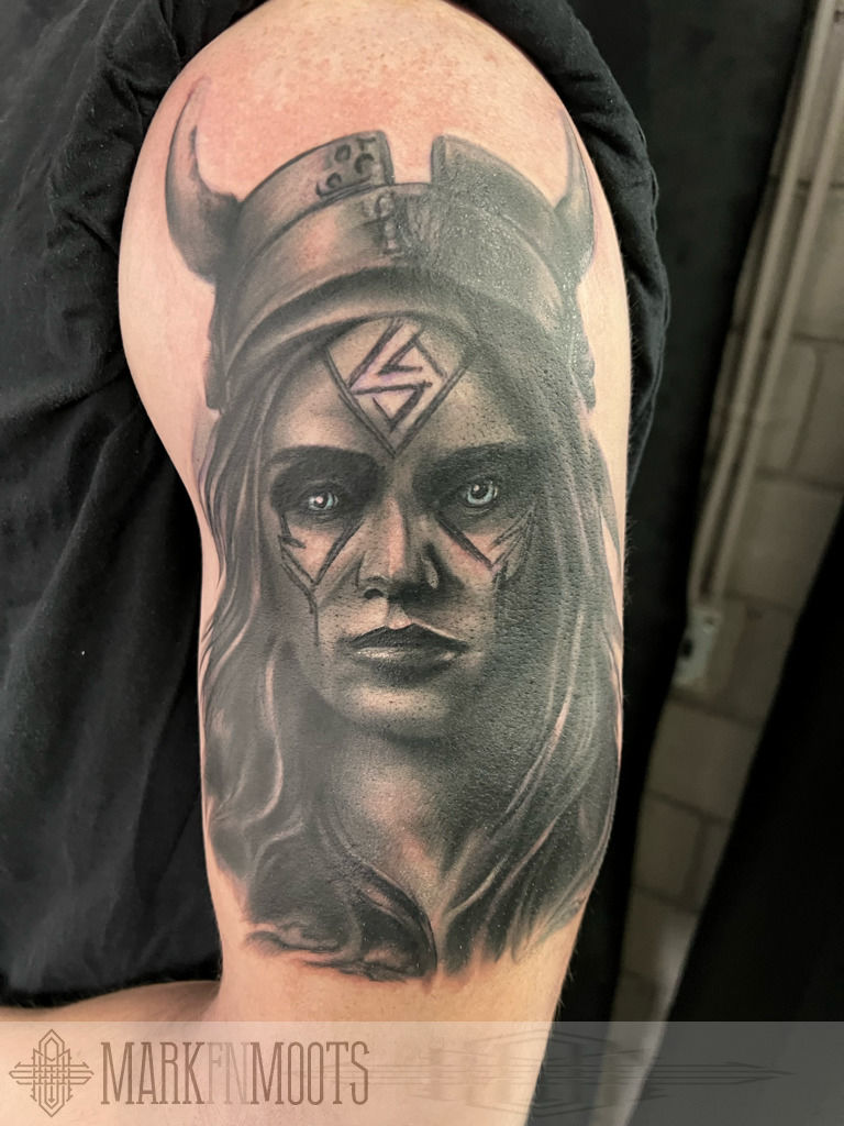 The Valkyrie Symbol in Norse Mythology and Tattoo