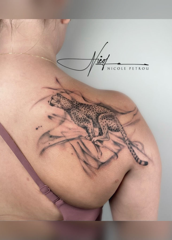 Cheetah by Rudy Lopez : Tattoos
