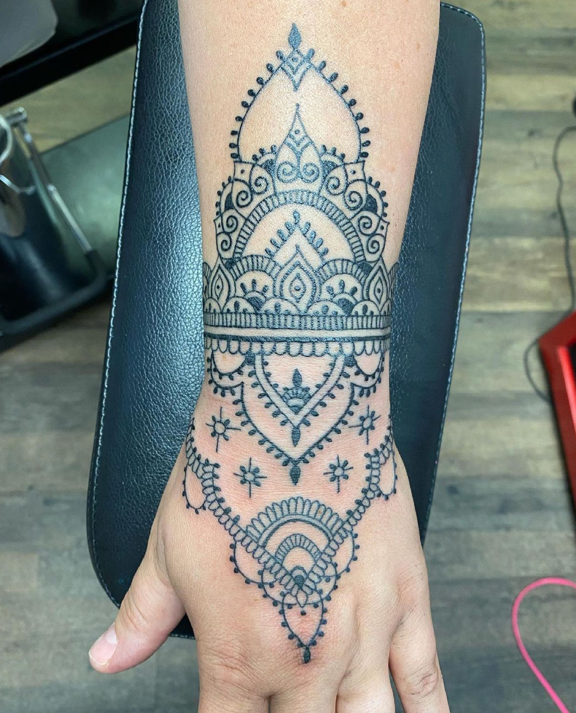 Mandala Cuff tattoo 👊 | Shannon Diana | Flickr