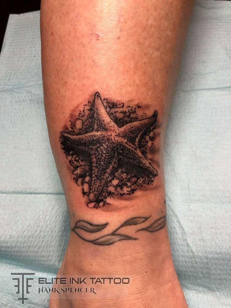 50 Amazing Starfish Tattoos with Meanings  Body Art Guru