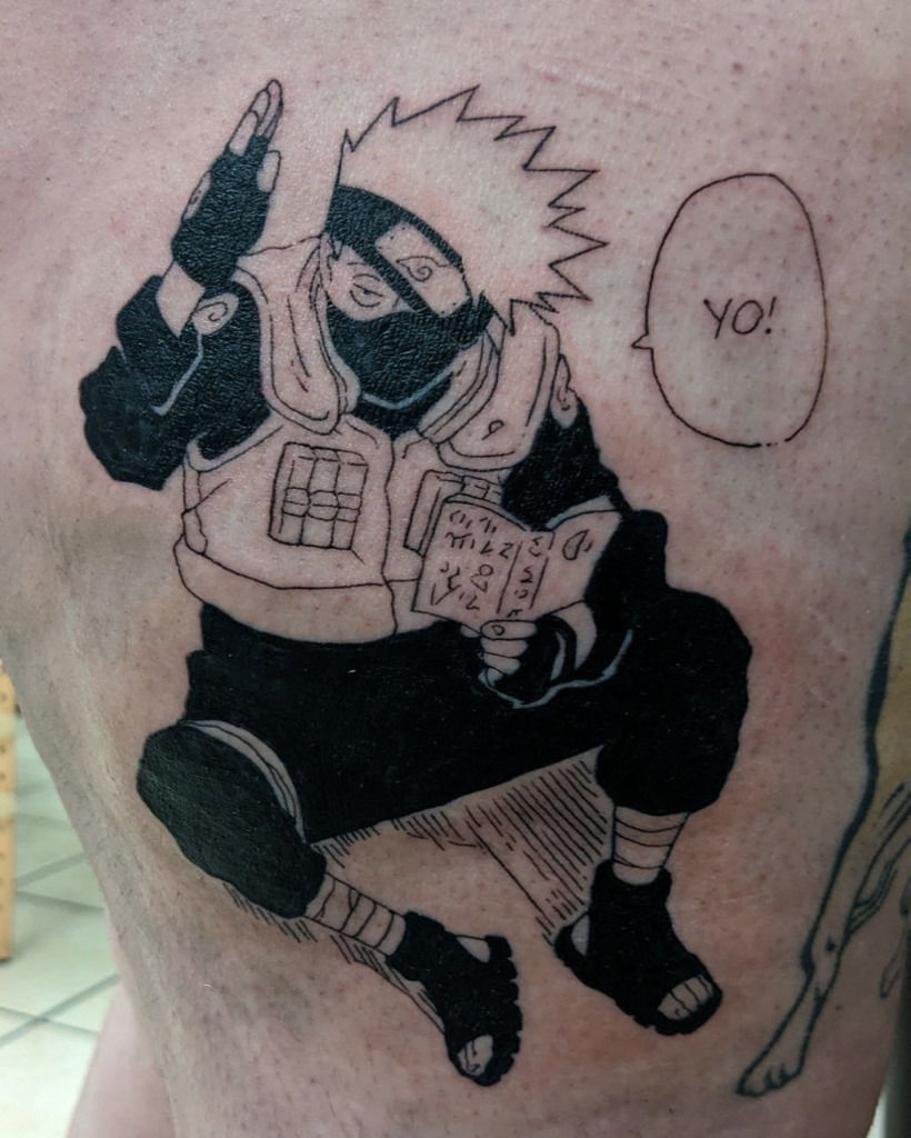 30 Kakashi Tattoo Designs für Männer – Anime Ink Ideen - Mann Stil | Tattoo  | Anime-tattoos, Beeindruckende tattoos, Naruto tattoo