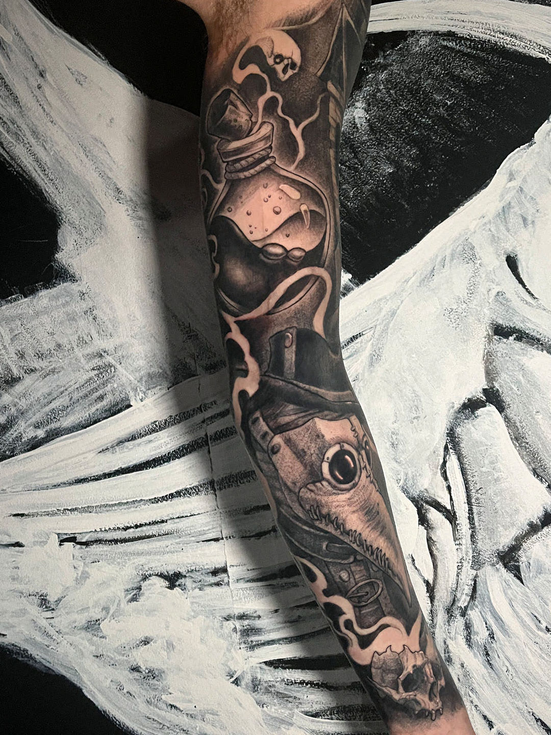 Zelda sleeve finished inside arm by theisnoworld on DeviantArt