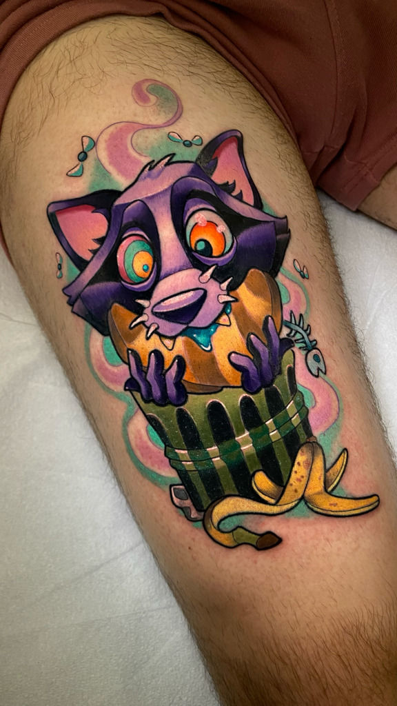 Tattoo uploaded by Stacie Mayer • Color realism lemur tattoo by Kristian  Kimonides. #realism #colorrealism #lemur #KristianKimonides • Tattoodo