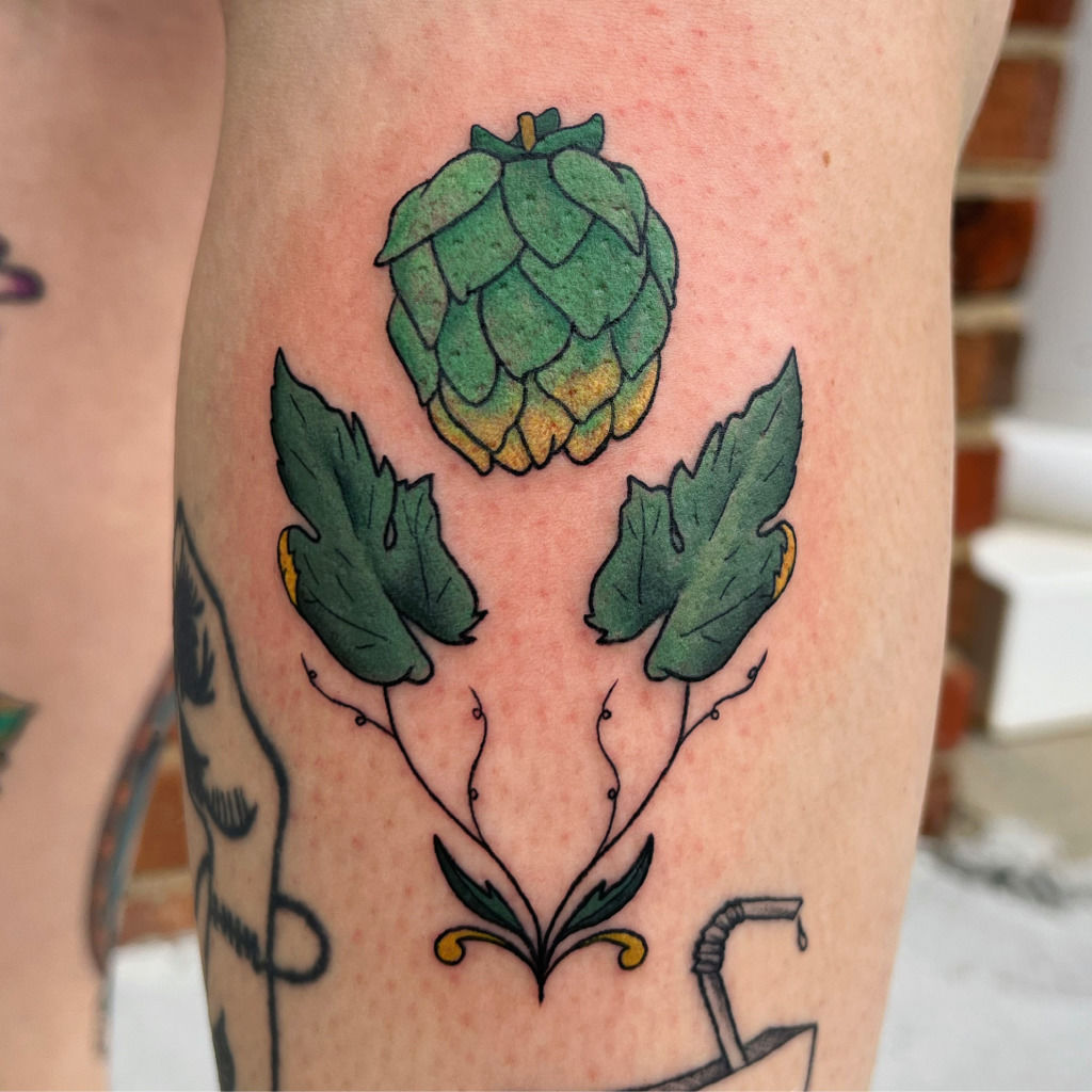 The MFB on Tumblr: Artichokes. NorCal thangs. #yadidamean #tattoo #artichoke  #artichoketattoo