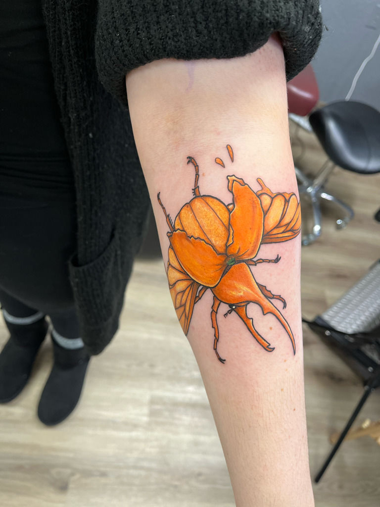 Tattoo uploaded by Valentino Dellagiacoma • Beetle bug tattoo • Tattoodo