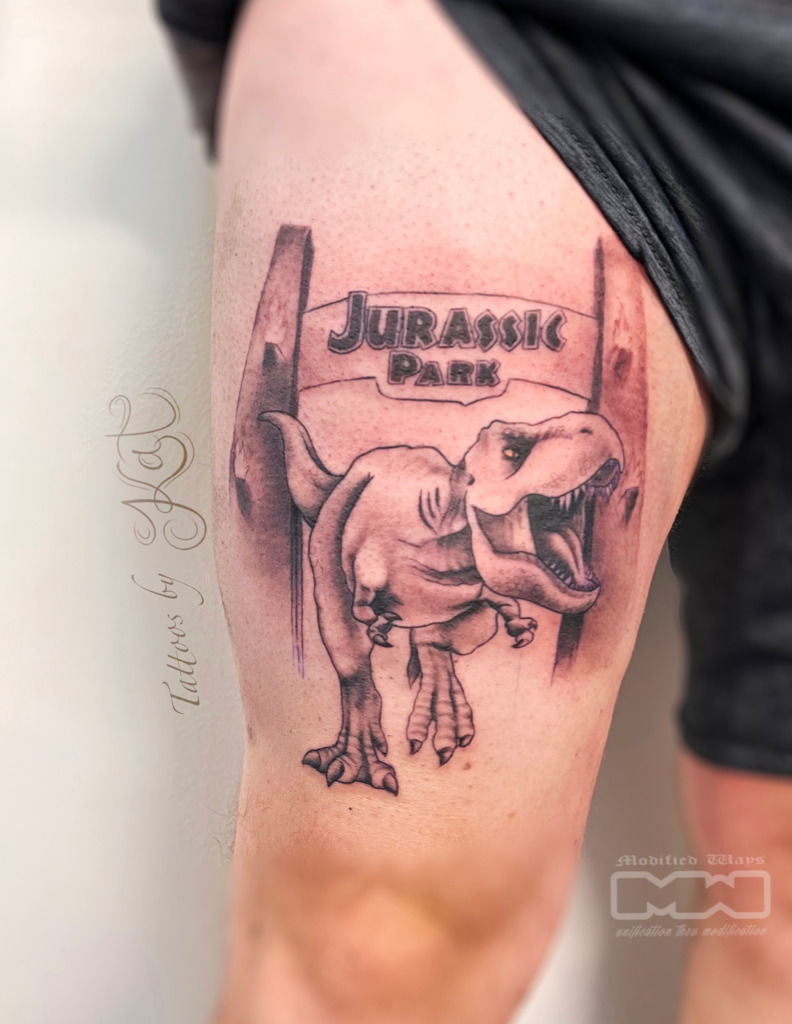Jurassic Park Tattoo Concept by Freeflier181 on DeviantArt