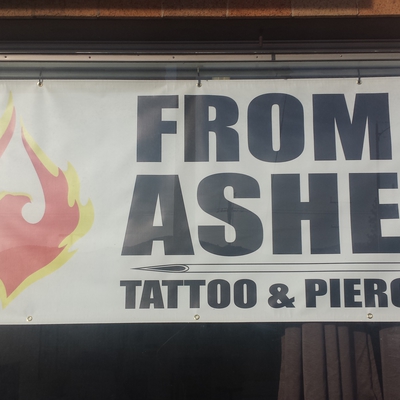 From the ashes on sale tattoo & body piercing