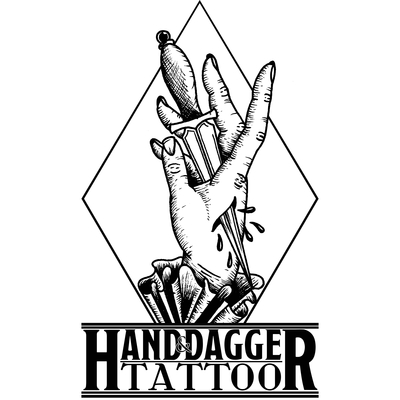 Hand and Dagger Tattoo