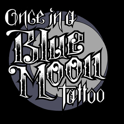 Once in a Blue Moon Tattoo