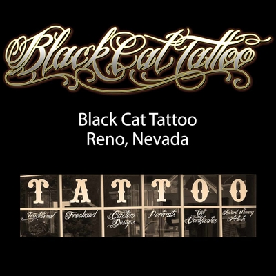 Black Cat Tattoo